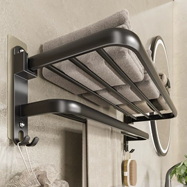 卫浴置物架;毛巾环/杆/架;收纳架