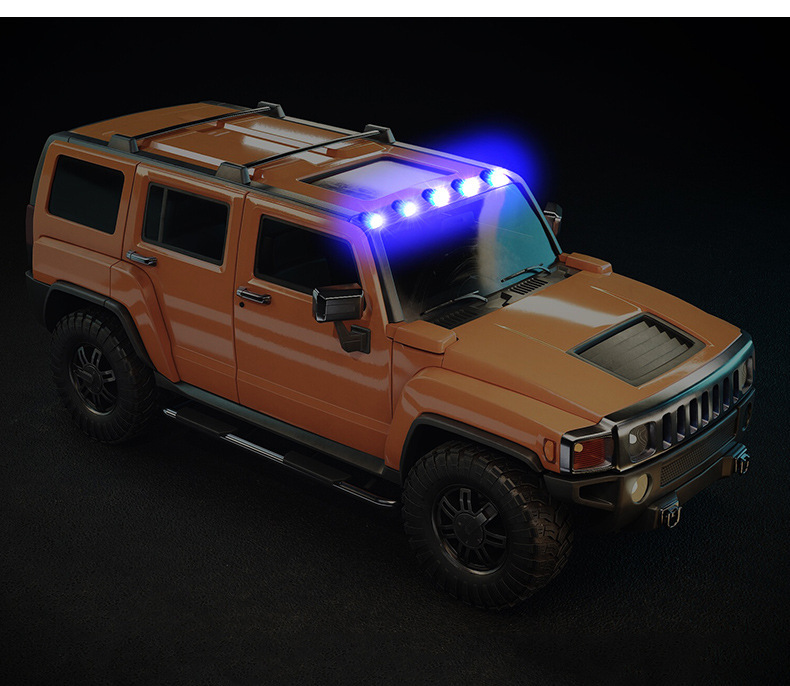 Off-Road Vehicle Suv Pickup Car Roof Led Solar Pilot Light Wiring-Free Modification Decorative Universal Warning Strobe Light