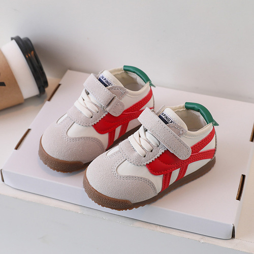 Korean version of children's shoes, children's sports shoes,  spring and autumn new boys' Forrest shoes, girls' moral training shoes, fashionable baby shoes