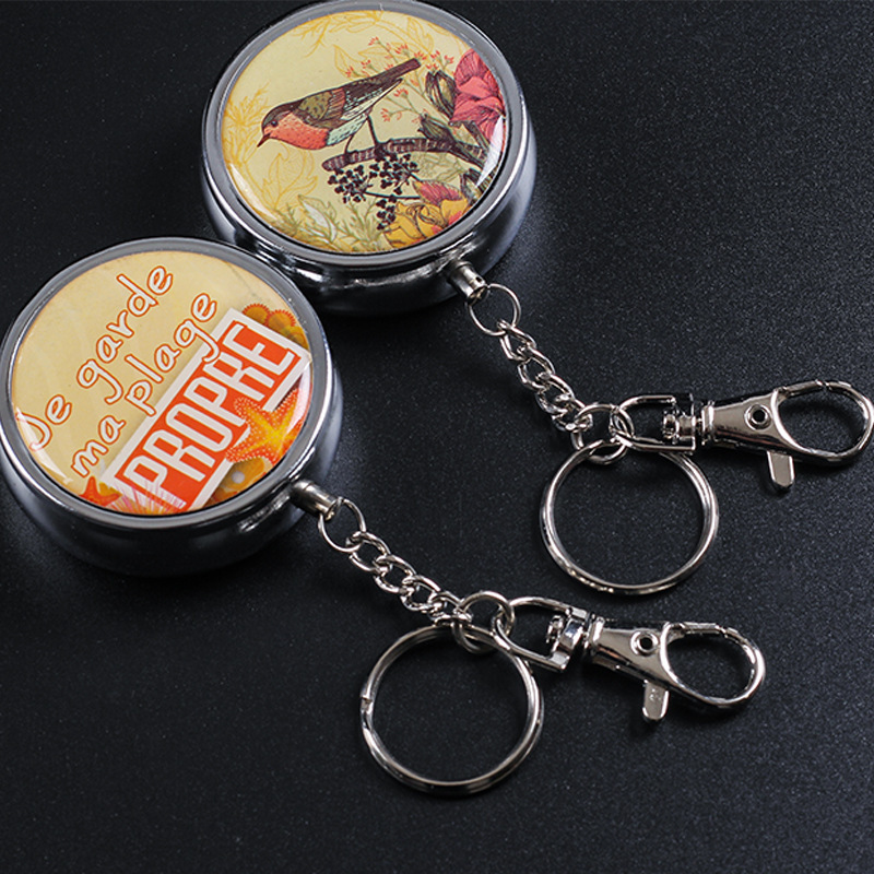 Cenciero portátil portátil móvil con cubierta de bolsillo sellado cigarrillo mini extintor de cigarrillos personalizado creativo image 3