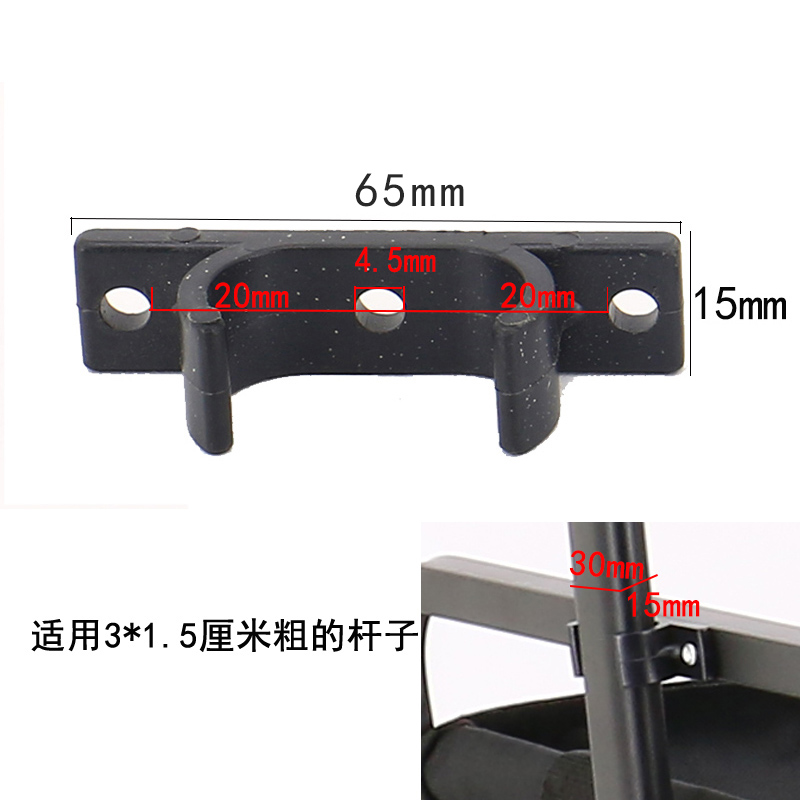 ✅ Accesorios de camping plegables al aire libre Pull Handle Push Conector Mesa Bolsa de almacenamiento Conexión de resorte de clip