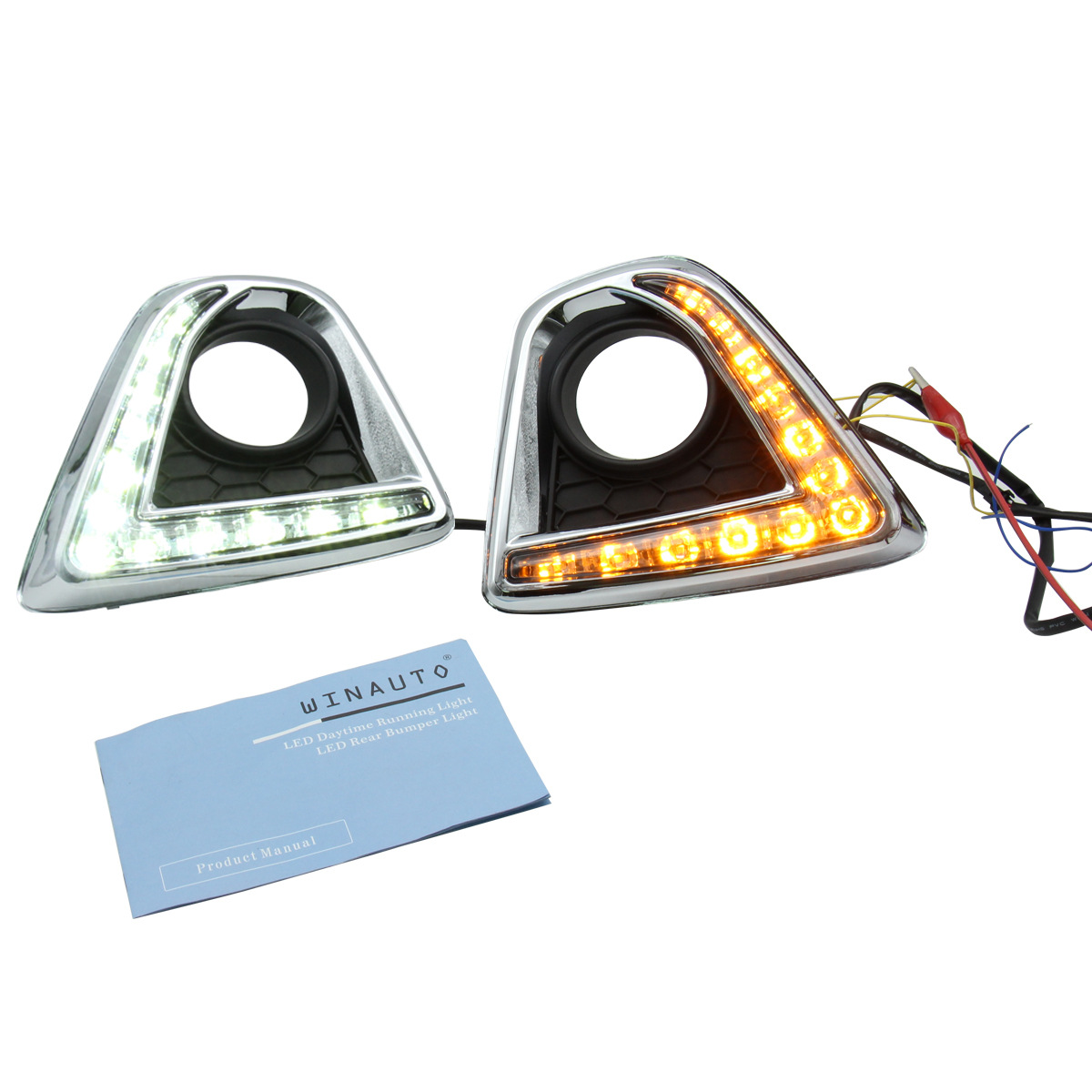Applicable to Mazda CX-5 with yellow two-color daytime running li