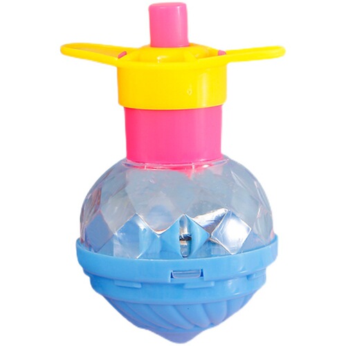 Glowing top with launcher ejection rotating cartoon electric toy boys and girls gifts student prizes