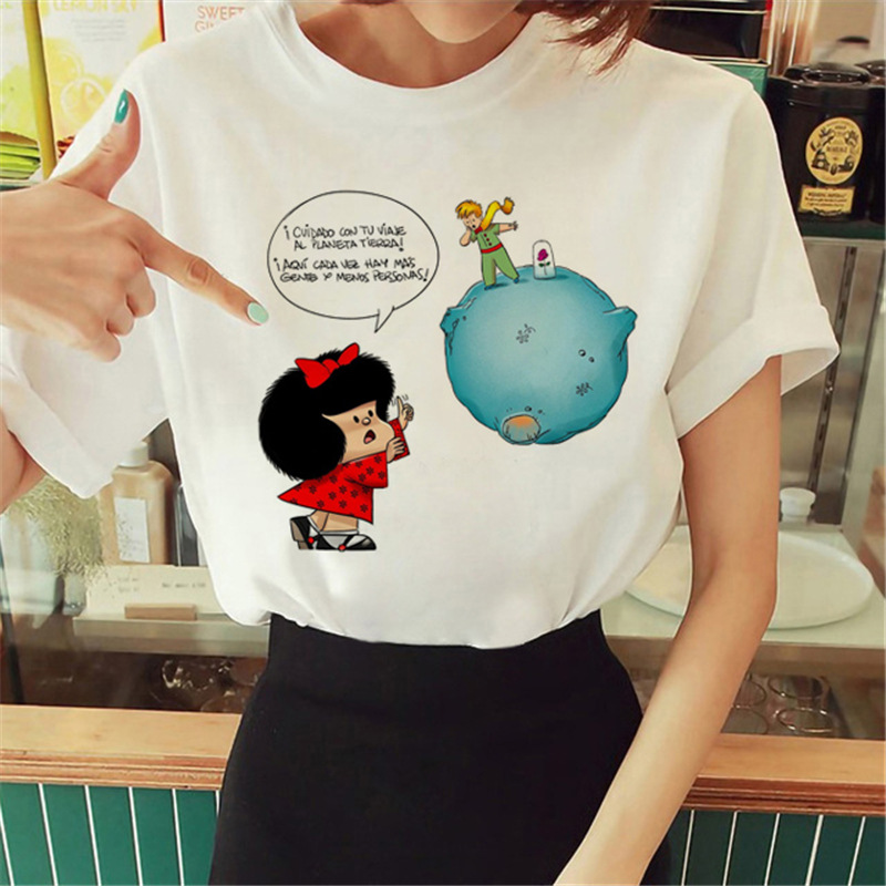 112g Weight Short Sleeve Sleeve Length Pullovers Placket Type Regular Sleeve Sleeve Type Polyester Fabric Type Regular Top Length T-shirt Tops Type Daily Occasion Round Neck Neckline Breathable Function Regular Fit Fit Type Printing Pattern Summer, Spring, Autumn Season Women'S Gender Printing Design Fashion Style Wholesale Women'S Fashion Printing Short Sleeve Printing T-Shirts 8