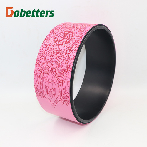 32*14cm auxiliary wheel yogawheel pregnant women parent-child yoga wheel fitness equipment yoga fitness abdominal wheel