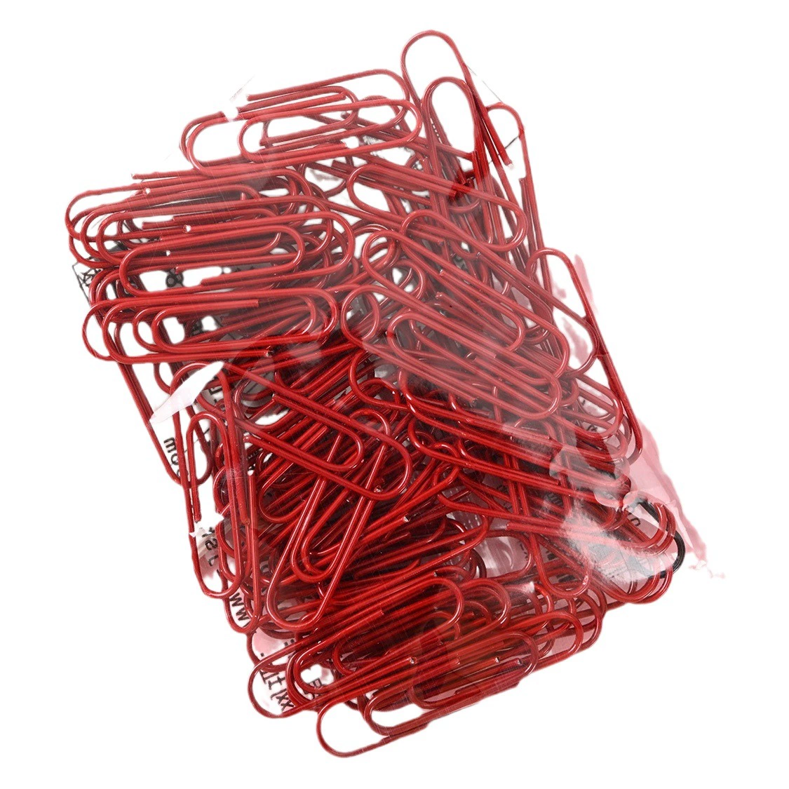 Цветная пластиковая Скрепка многоразмерный костюм канцелярские принадлежности скрепки оптом