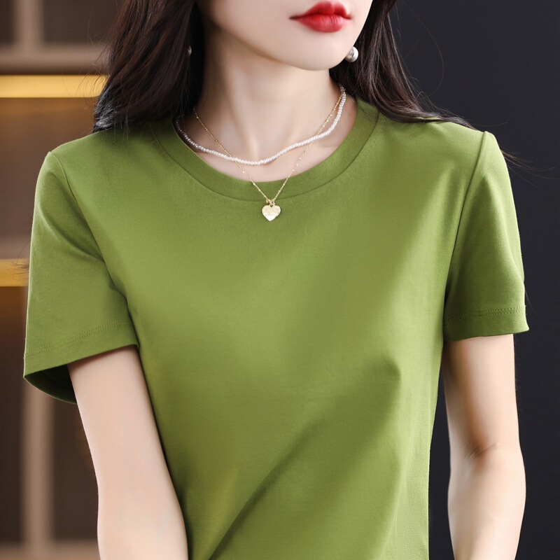 Short-Sleeved T-Shirt for Women 2025 New Tops Summer Thin Mother's Day Mom Summer T-Shirt Short-Sleeved T-Shirt for Women 2025 New Tops Summer Thin Mother's Day Mom Summer T-Shirt
