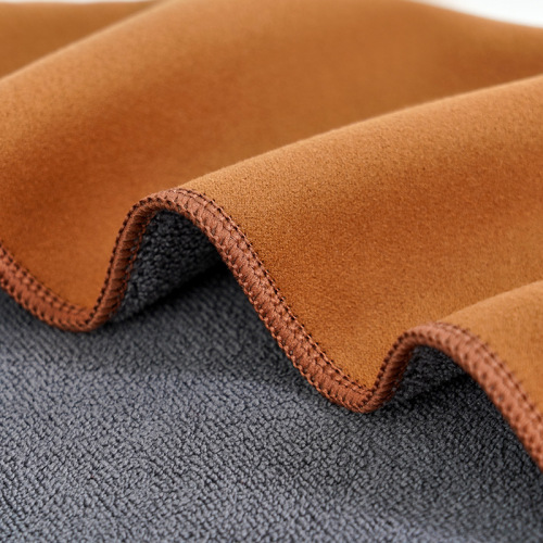 Suede car wipes thickened double-sided coral velvet car wash towel rag absorbent cleaning car wash towel wholesale