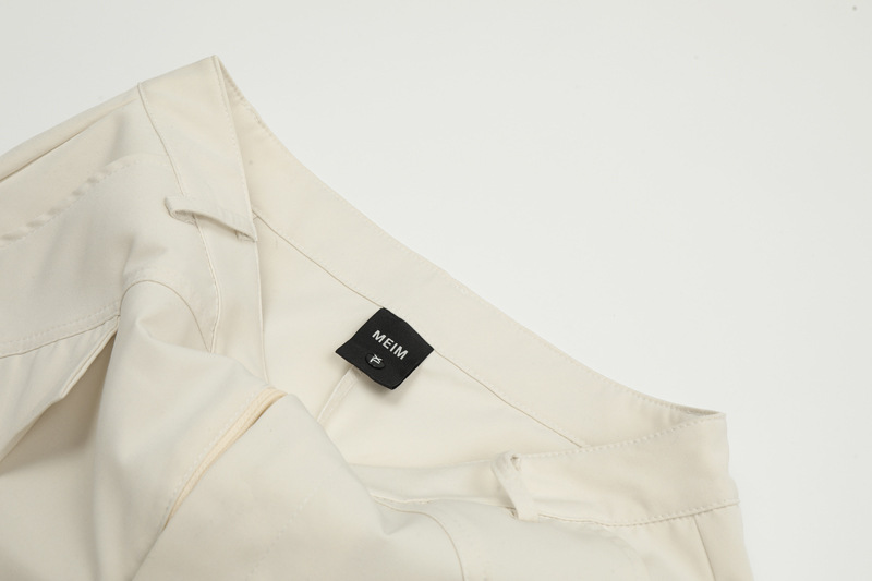 Pantaloni cargo da uomo High Street Pantaloni casual tinta unita Marchio di moda giovanile Design da strada Pantaloni cargo paracadute tutto-fiammifero_voghion.com