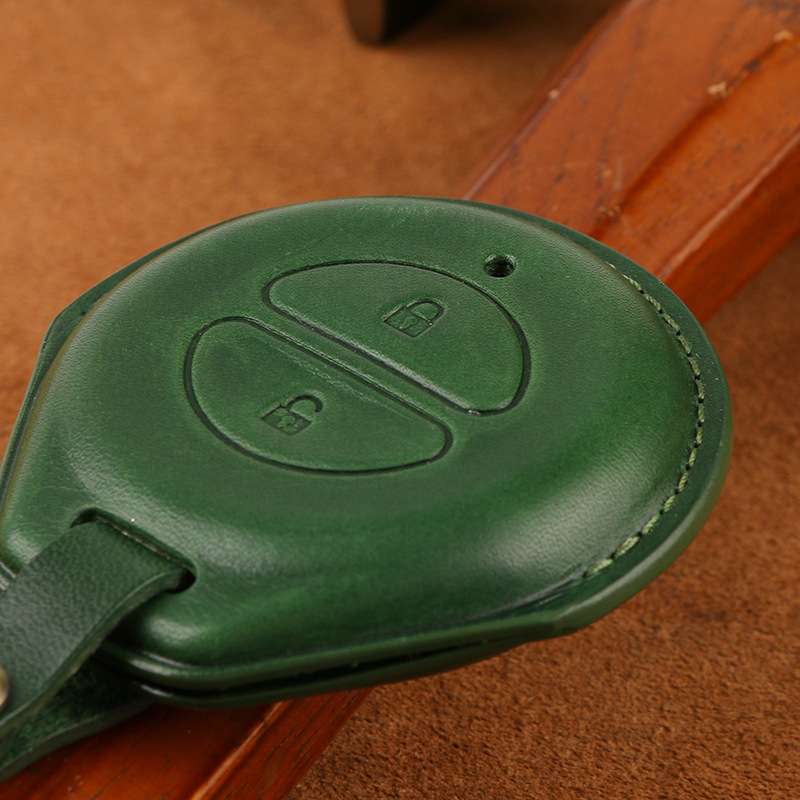 Suitable for Harley Indian Chief motorcycle genuine leather key Case Black Horse chief master cowhide key case buckle