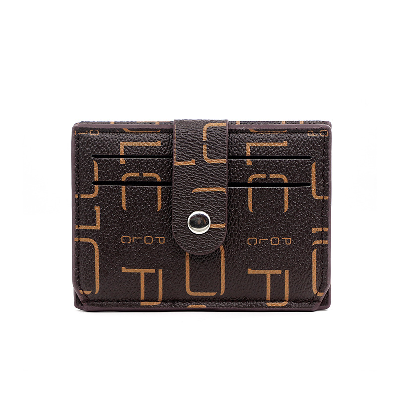 Nuevo titular de la tarjeta multi-titular de la tarjeta de PU monedero de la moda billetera de las mujeres titular de la tarjeta de identificación suministro directo de fábrica