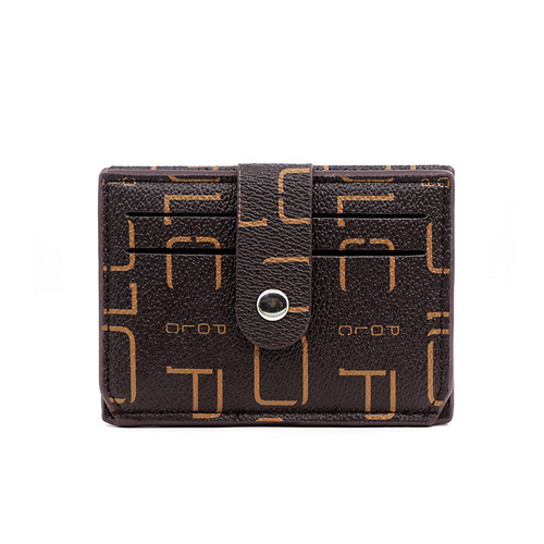 New card holder, card holder, multi-card slot wallet, pu coin purse, fashionable women's wallet, ID card holder, direct from manufacturer