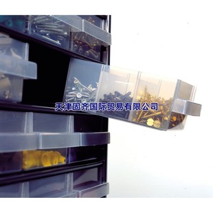 Raaco 137584 Parts cabinet with 8 drawers, 435mm x 357mm x 255mm