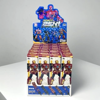 机甲战士儿童创意笔DIY变形模型玩具卡通机器人外贸商超文创礼品