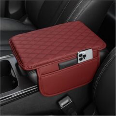 クロスボーダー爆型自動車手すり箱マット汎用車載ティッシュ中央手すり箱保護カバー収納袋