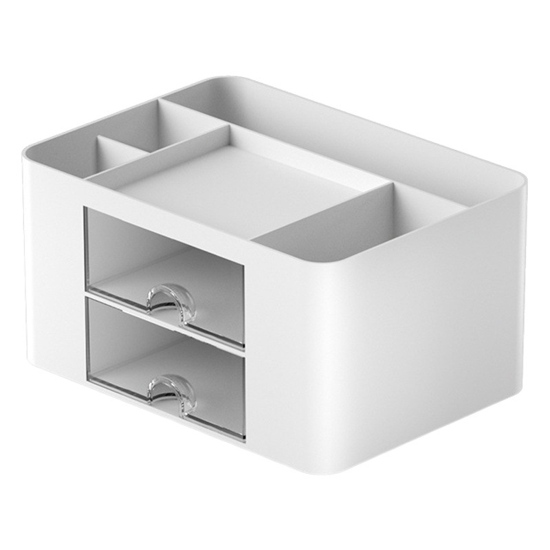 Cajón de escritorio de plástico caja de lápices multi-red de almacenamiento caja de organización clasificación de jardín de infantes caja de almacenamiento de piezas hechas a mano