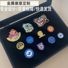 金属企業塗装バッジバッジデザイン漫画アニメ模造エナメルブローチ記念校章班紋章生産工場