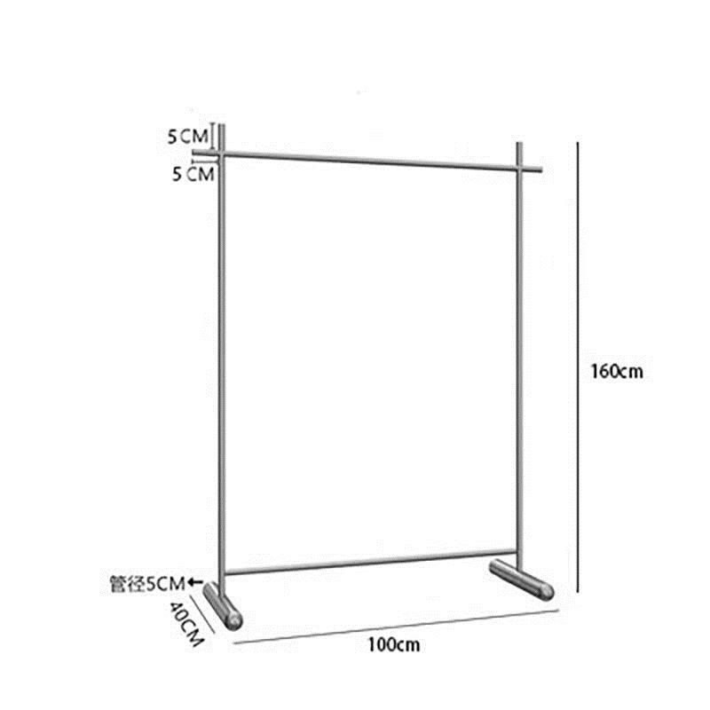 Тяга из утолщенной нержавеющей стали (длина 100, высота 160)