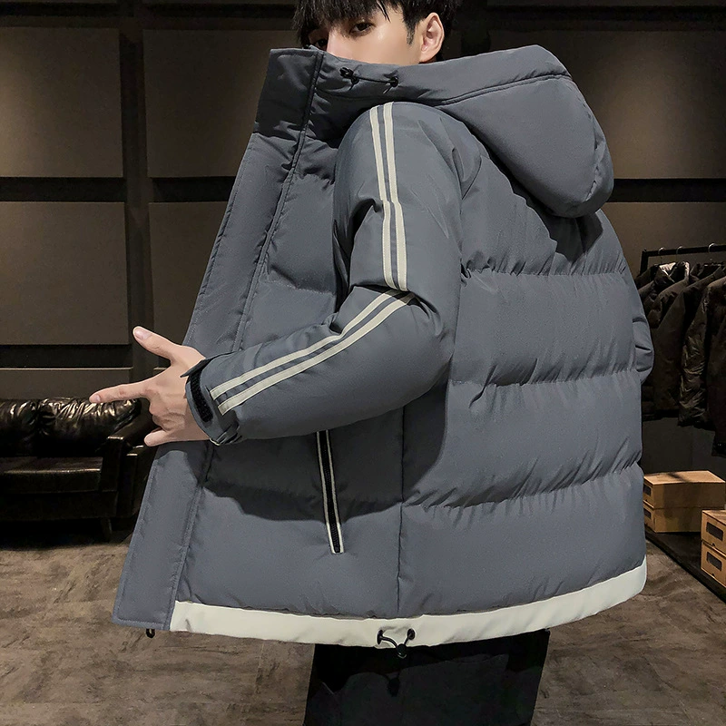 Winter keep warm hoody, down jacket for leisure, 2022, increased thickness, plus size
