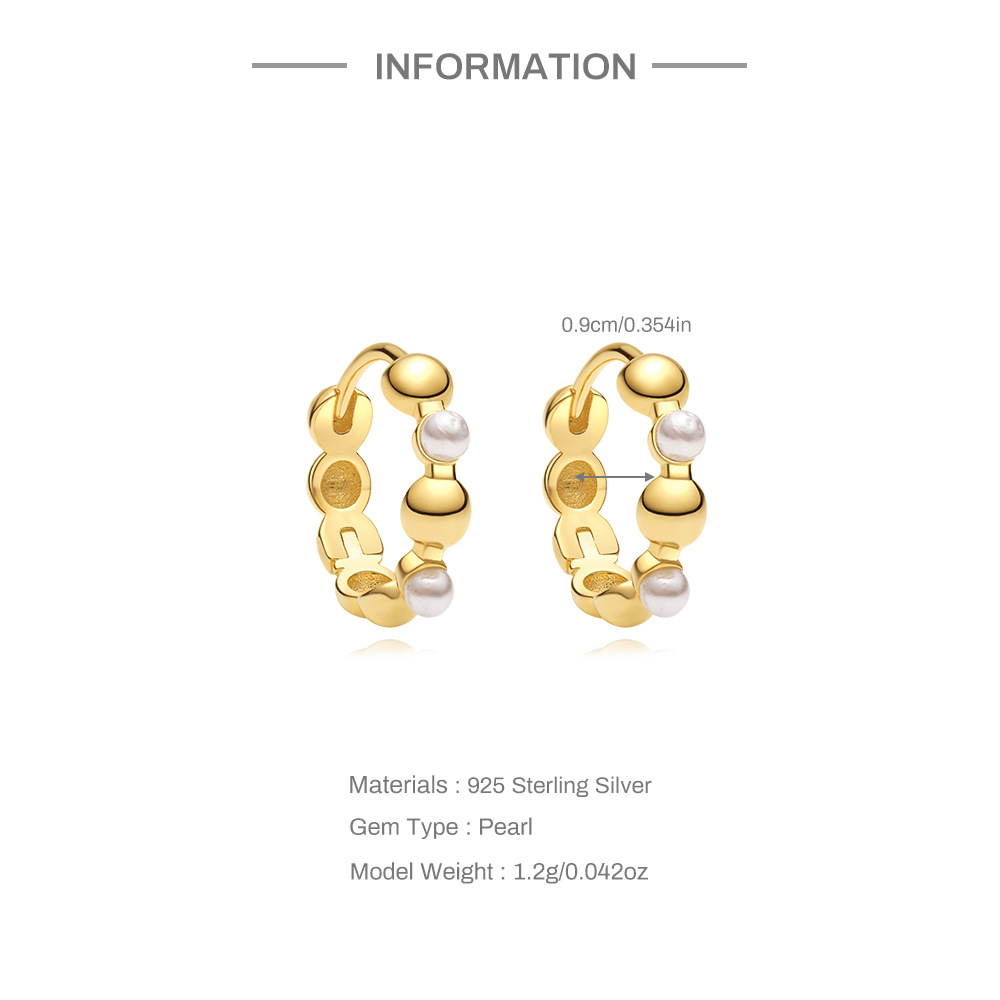 5g Weight 925 Sterling Silver Ear Needle Material Zircon Inlay Material Earrings Classification 1 Pair Quantity Holiday, Travel, Daily Occasion 925 Sterling Silver Material Geometric Pattern Women's Gender Plating Design Simple Style Style 1 Pair 925 Sterling Silver Zircon Geometric Earrings 6