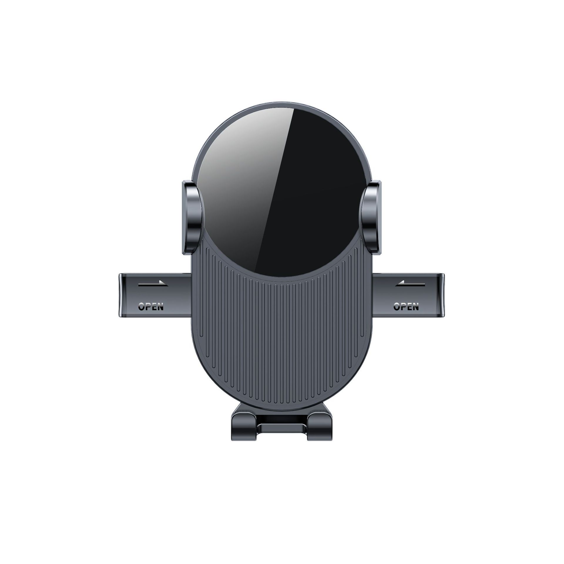 Cross-border new car phone holder, car navigation support, fixed air vent metal spiral hook bracket