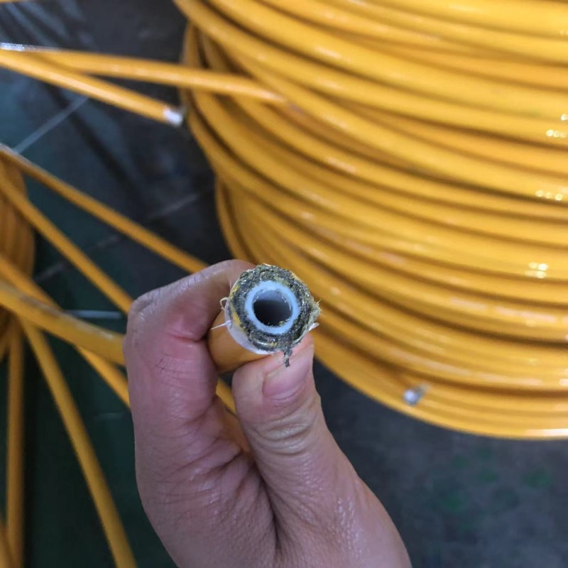 厂家供应耐磨钢丝纤维增强编织软管液压高压缠绕软管水清洗机配件