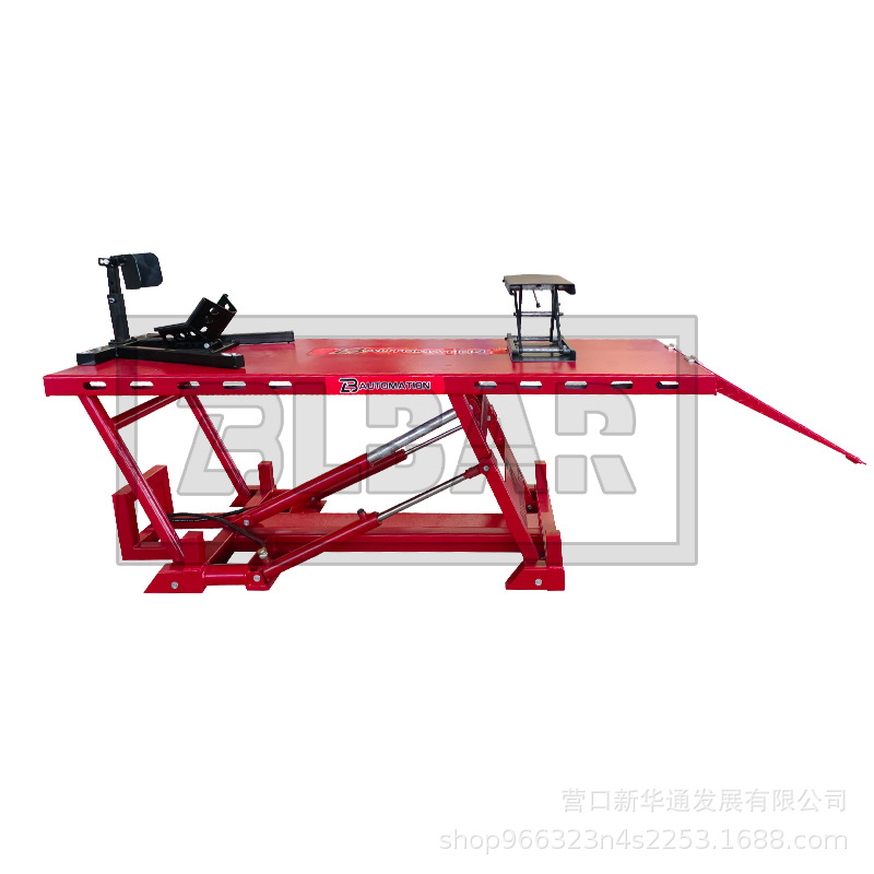 Liba plataforma elevadora de elevación de la motocicleta elevador hidráulico soporte de la motocicleta marco de elevación Jack reparador