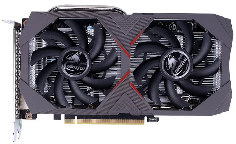 Подходящий для киберспорта seven rainbow GTX 1660 Super 6G видеокарта GeForce 1660S