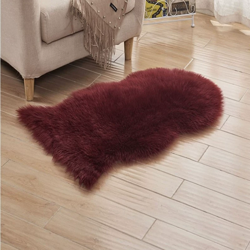 Трансграничные новые плюшевые диванные диванные подушки для спальни оконные одеяла австралийские имитационные шерстяные коврики