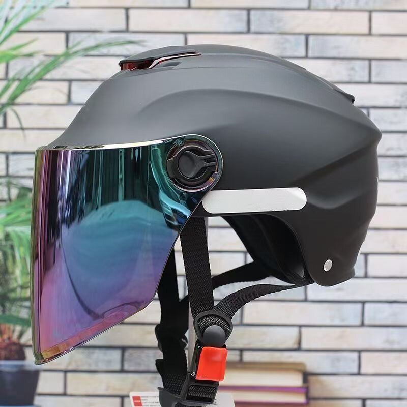 National standard safety helmet 312, summer sun protection, suitable for all seasons, unisex safety helmet, original electric vehicle motorcycle half helmet