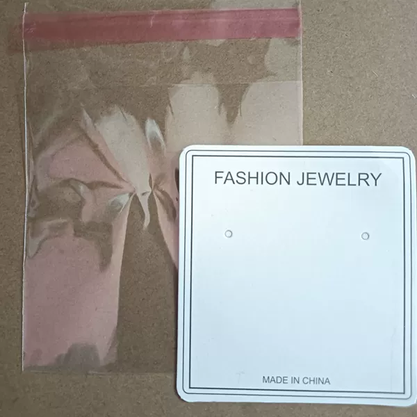 Small bracelet, transparent pack, cards, 1 pieces