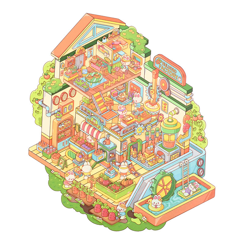 모리유 5.0 - 당근 공장 초대형 버전