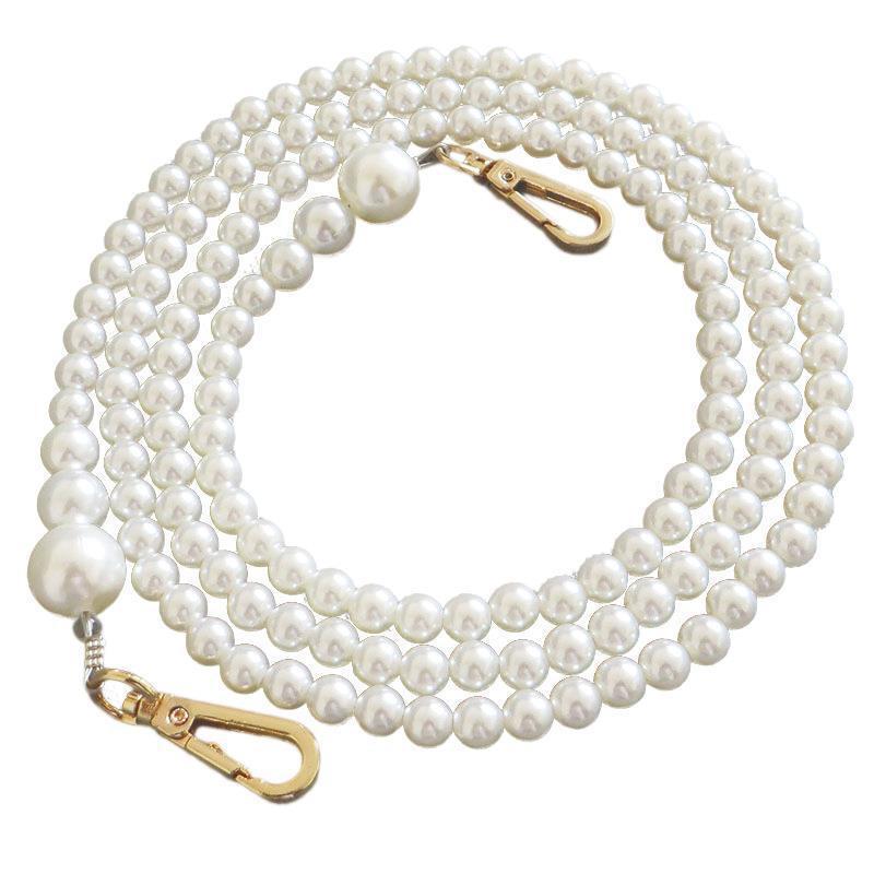 Pearl Bag Chain for Foreign Trade Pearl Bag Belt Imitation Pearl Chain Portable Crossbody Bag Chain