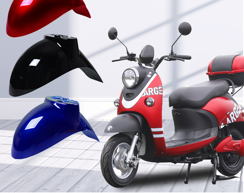Electric Scooter Front Fender Universal for Small Electric Bikes, Suitable for Tailing, Yadea, Aima, Luyuan Models