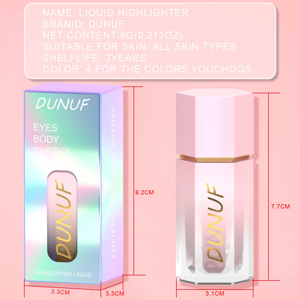 Check out DUNUF 4-color liquid highlighter for contouring and brightening! Link Disclaimer - For Foreign trade only undefined