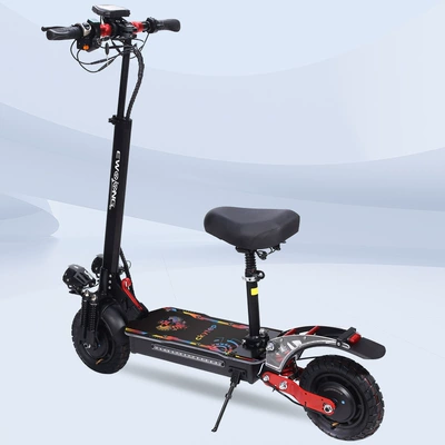 Qatlanan elektrik skuterlər High-Speed Off-Road 48V1000W Lithium