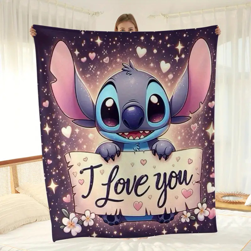 귀여운 스티치 담요