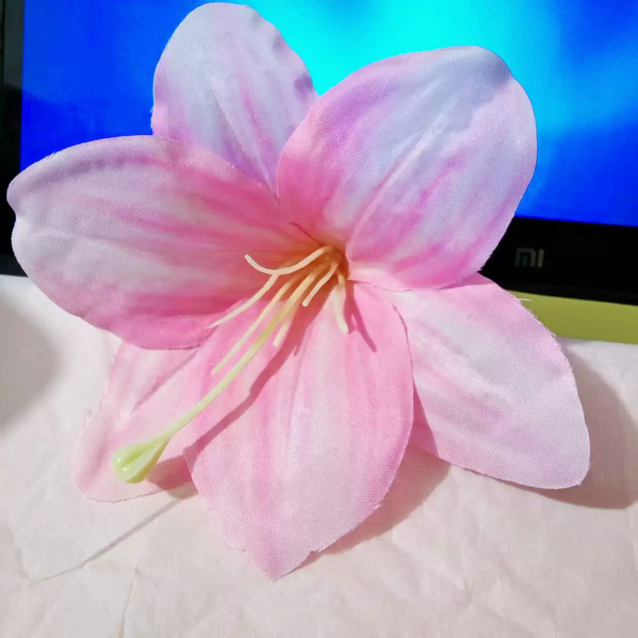 Hairgrip floral clips, princess French-style phalaenopsis & plumeria, multi-size duckbill & pins