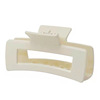 Matte square big hairgrip, crab pin for bath, shark, South Korea, simple and elegant design