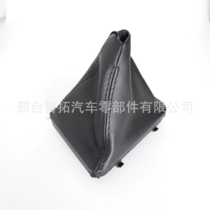 Handbrake Cover Dustproof Leather Case for BMW 3 Series E46 Automatic