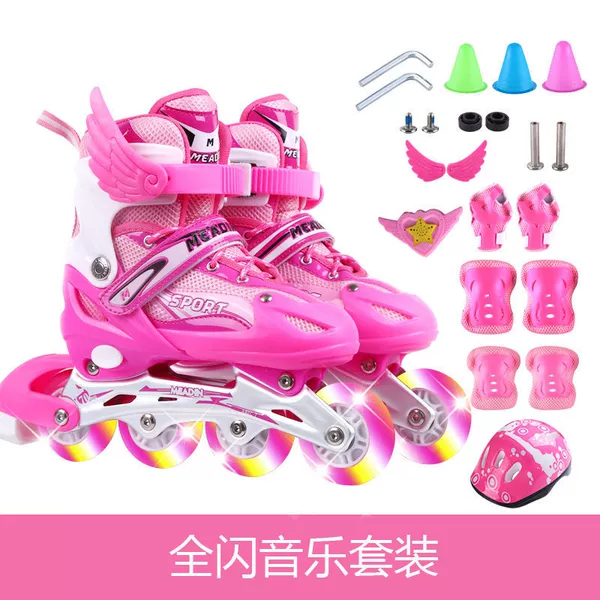 Pink M (33-37 sizes) can be adjusted in size
