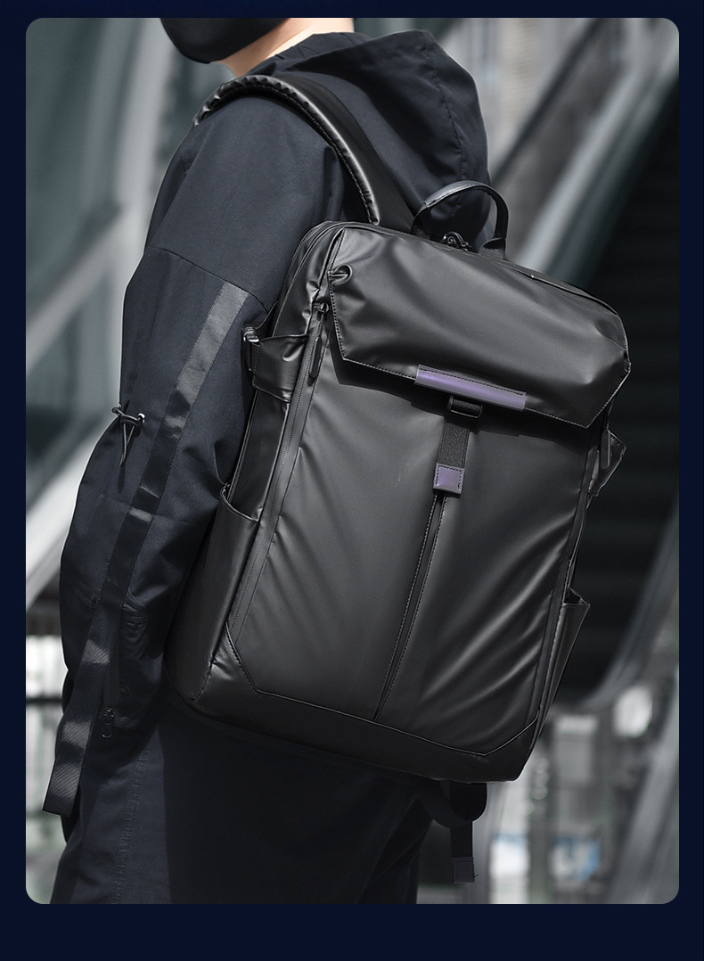 Cross-border functional backpack, men's multi-functional waterproof, lightweight and large-capacity backpack, computer bag, helmet backpack Item Picture