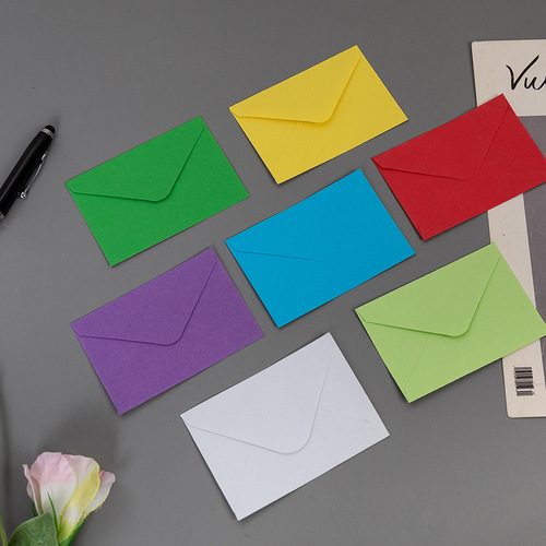 Wholesale solid color European color offset paper Western-style envelope kraft paper black Caliphen envelope cross-border Amazon