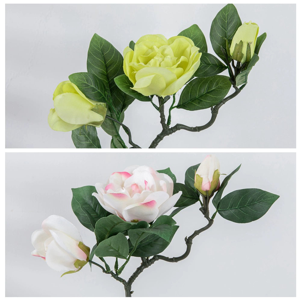 Поставщик одиночного браслетаGardenia имитационные цветы оптом искусственные цветы для свадьбы дом decoration GF15265A
