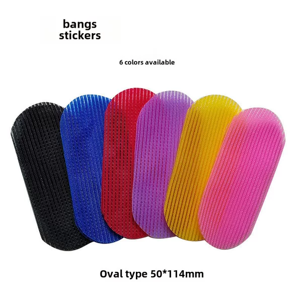 Bangs stickers hair stickers broken hair finishing invisible bangs patch nylon curling tape Velcro self-adhesive seamless hair stickers