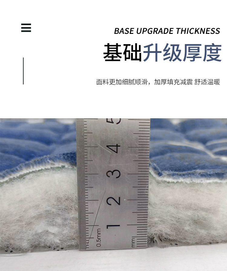 Heavy Duty Howo T7H Tx 380 Howan N7G N5G Truck Sleeper Cotton Pad Winter Thickeneded Cotton Pad Plush