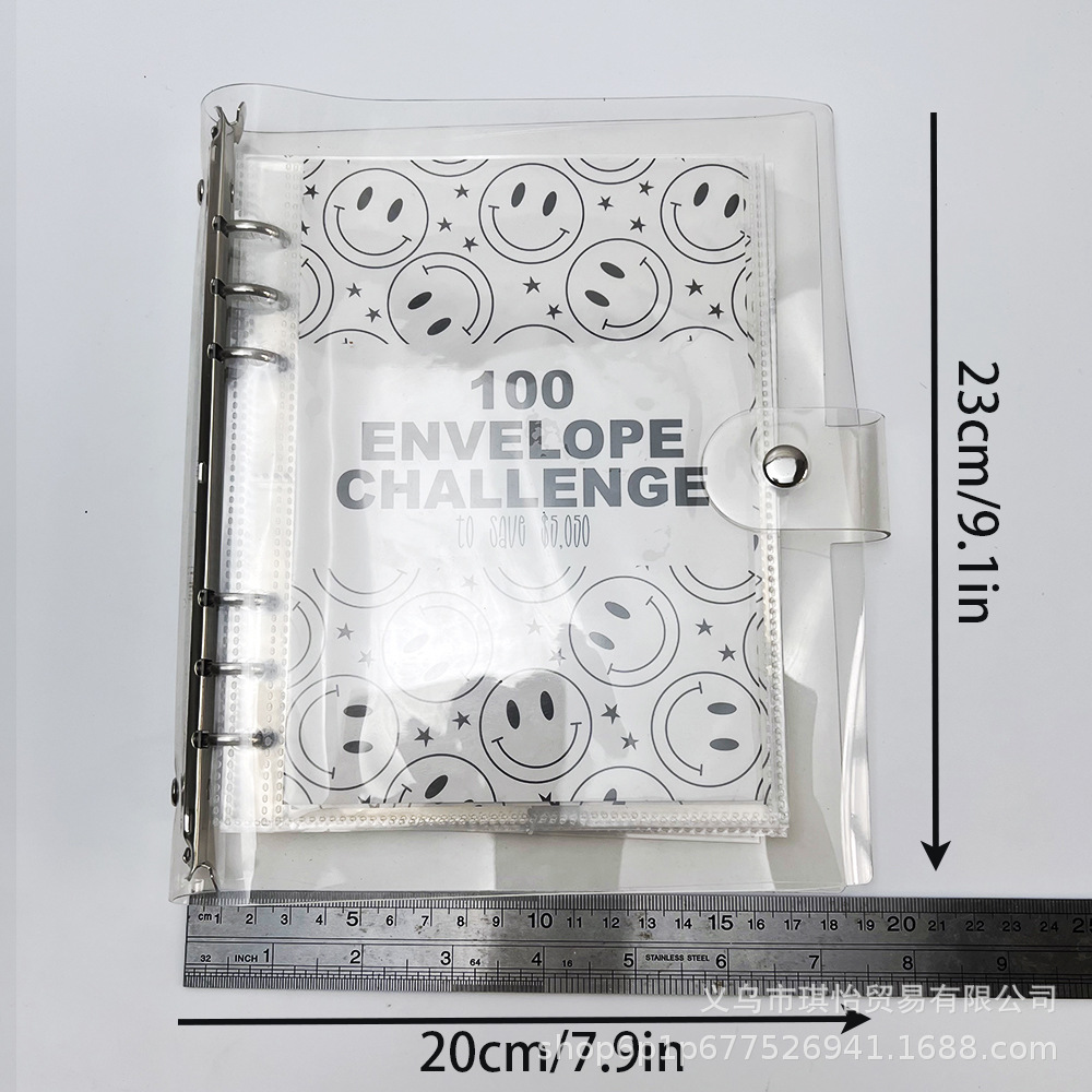 Nuevo libro de hojas sueltas 100Envelope Savings Challenge Binder ahorra dinero Challenge Binder