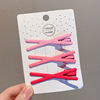 Brand hairpins, fuchsia cute hairgrip, hair accessory, wholesale