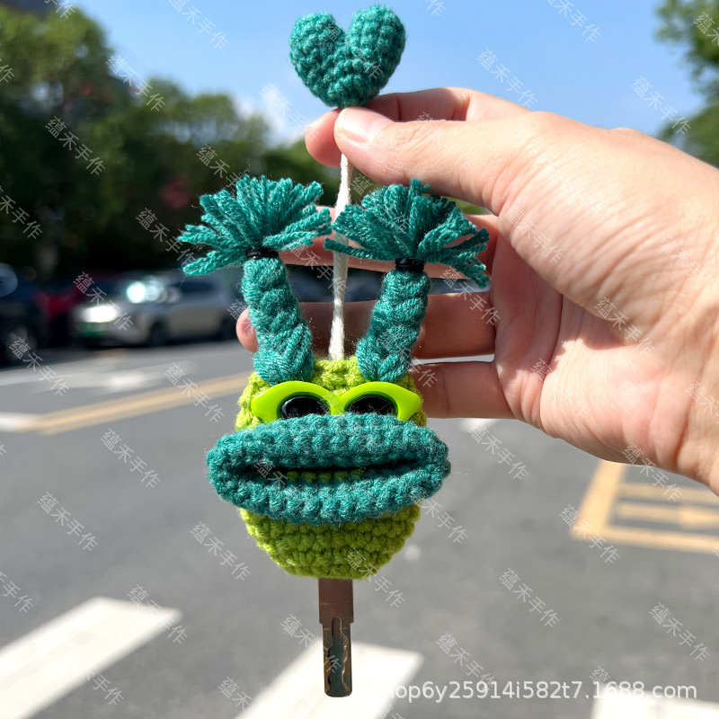 【미니】녹색 안경