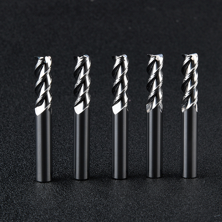 55度钨钢铝用高光铣刀硬质合金铣刀CNC铣刀